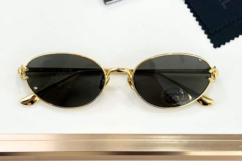 CH4304 Sunglasses Gold Gray
