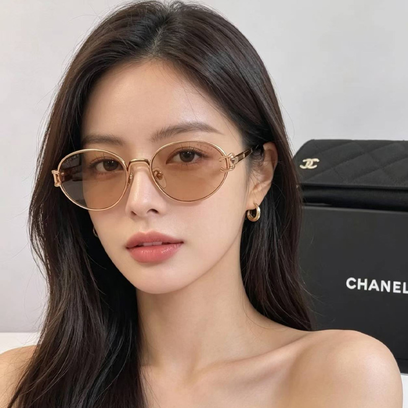 CH4304 Sunglasses Rose Gold Light Brown