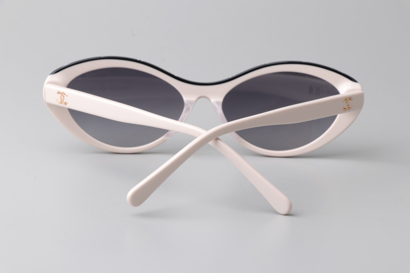 CH5416 Sunglasses Rice Gradient Gray