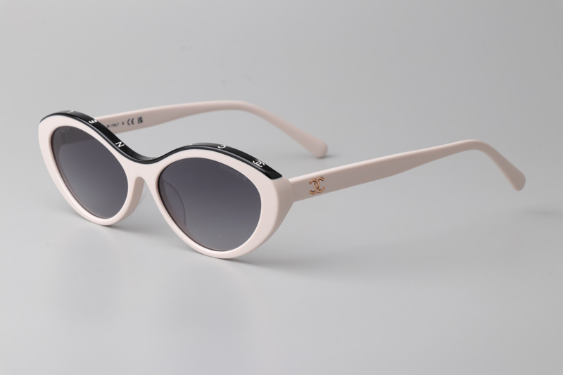 CH5416 Sunglasses Rice Gradient Gray