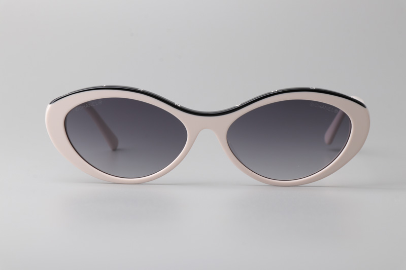 CH5416 Sunglasses Rice Gradient Gray