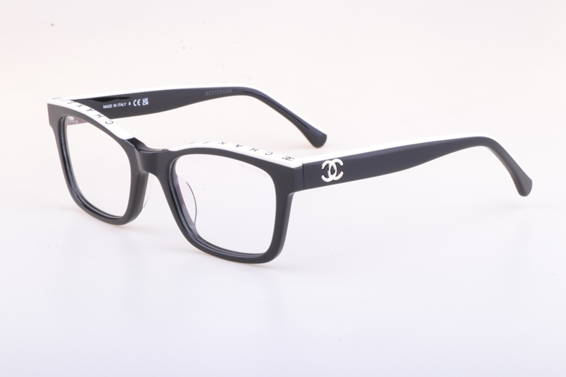 CH5417 Eyeglasses Black White