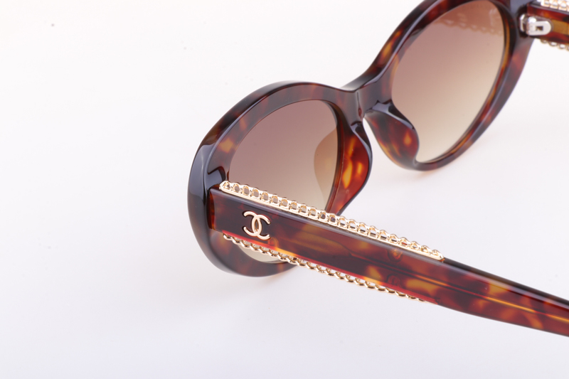 CH5515 Sunglasses Tortoise Gradient Brown