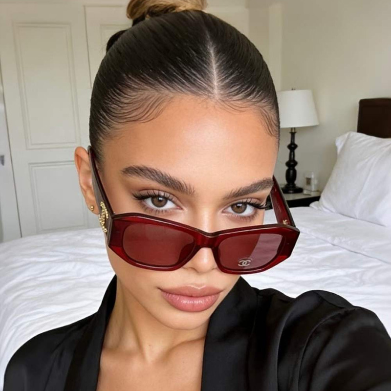 CH5554 Sunglasses Red Pink
