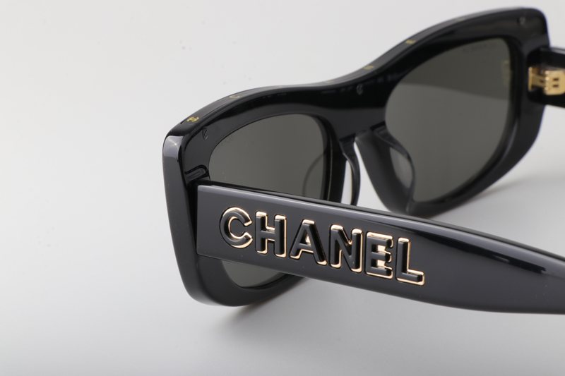 CH5559 Sunglasses Black Gray