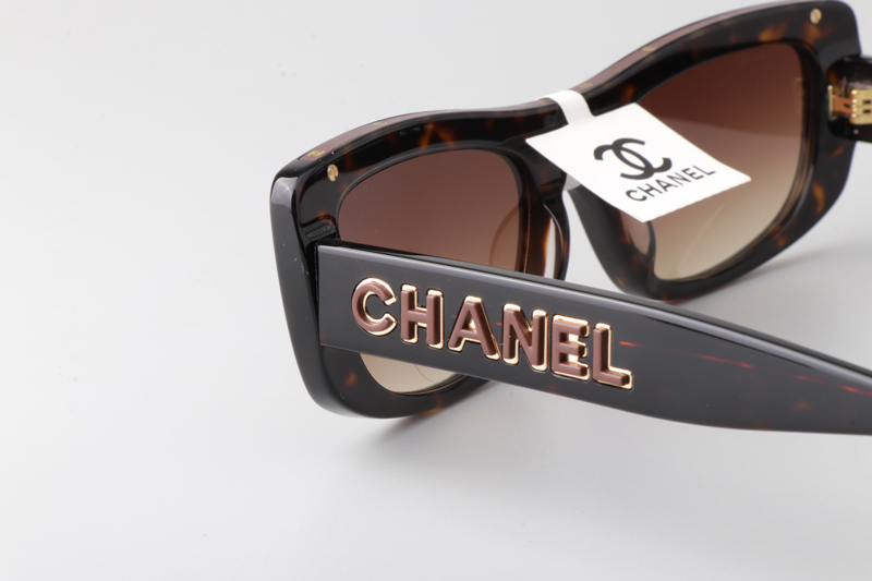 CH5559 Sunglasses Tortoise Gradient Brown