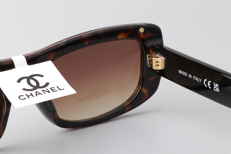 CH5559 Sunglasses Tortoise Gradient Brown