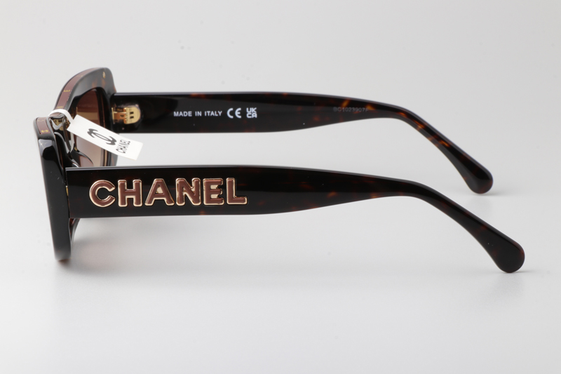 CH5559 Sunglasses Tortoise Gradient Brown
