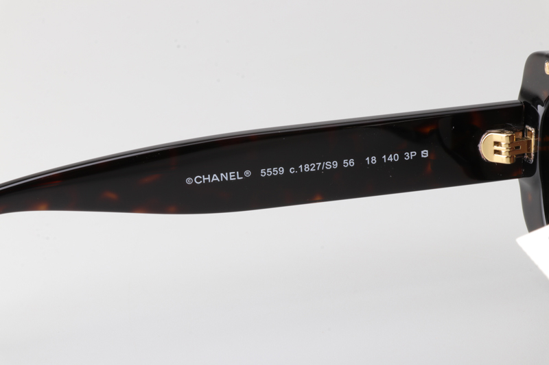 CH5559 Sunglasses Tortoise Gradient Brown