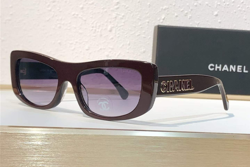 CH5559 Sunglasses Wine Gradient Gray