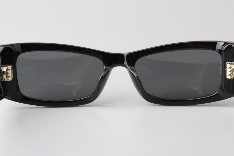CH5566 Sunglasses Black Gray