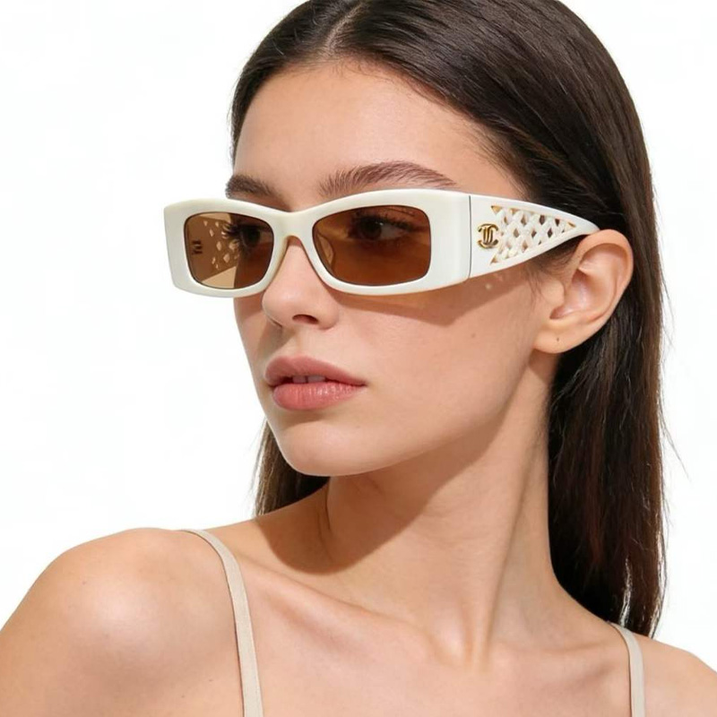 CH5566 Sunglasses White Yellow