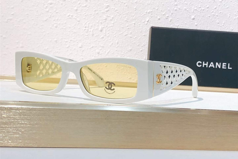 CH5566 Sunglasses White Yellow