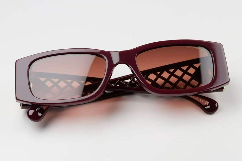 CH5566 Sunglasses Wine Gradient Pink