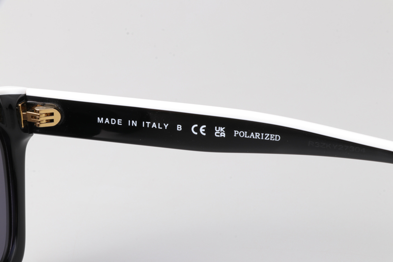 CH5569 Sunglasses Black White Gray
