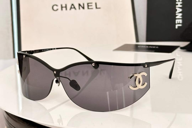 CH71787 Sunglasses Black Gray