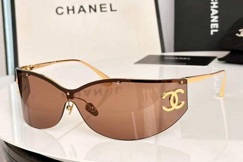 CH71787 Sunglasses Gold Brown