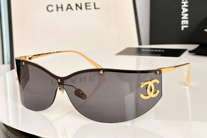 CH71787 Sunglasses Gold Gray