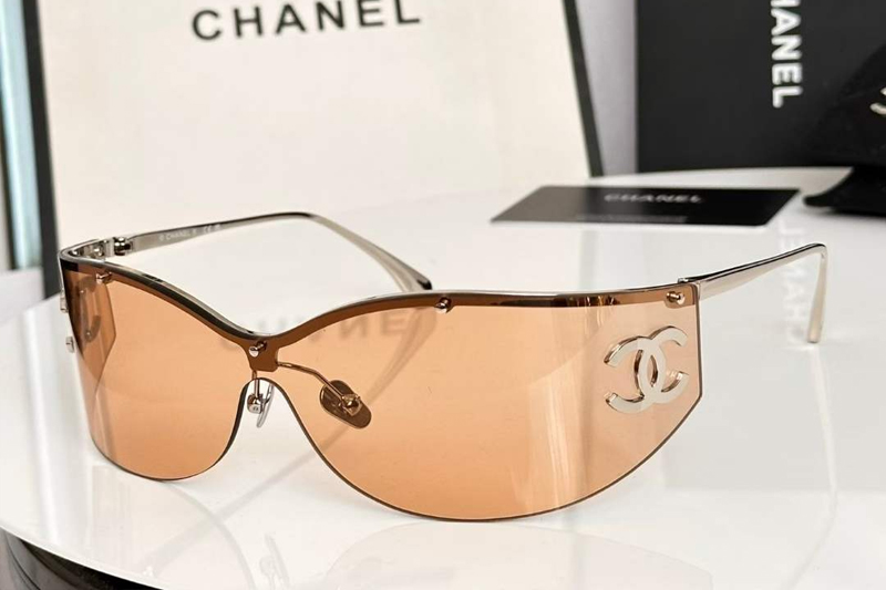 CH71787 Sunglasses Silver Brown