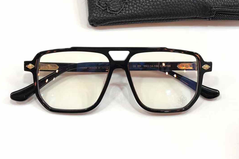 CH8168 Eyeglasses Black Gold