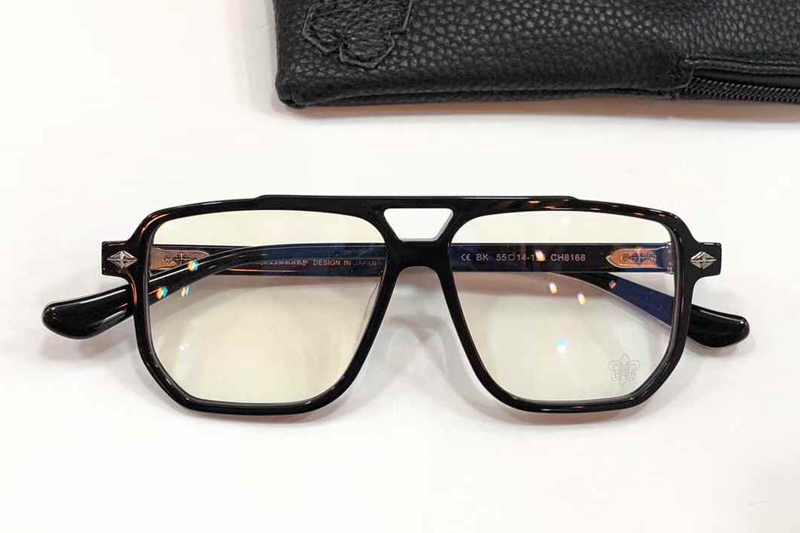 CH8168 Eyeglasses Black Silver