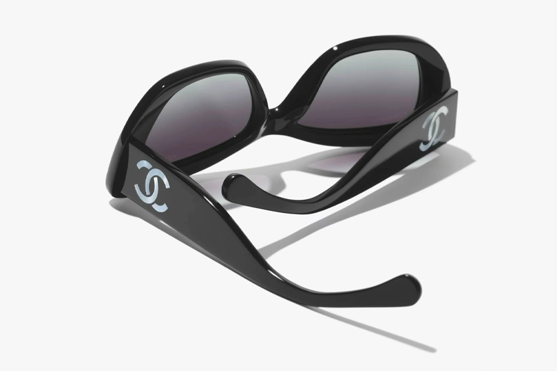 CHA71766 Sunglasses Black Gradient Gray