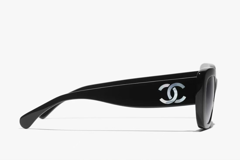 CHA71766 Sunglasses Black Gradient Gray