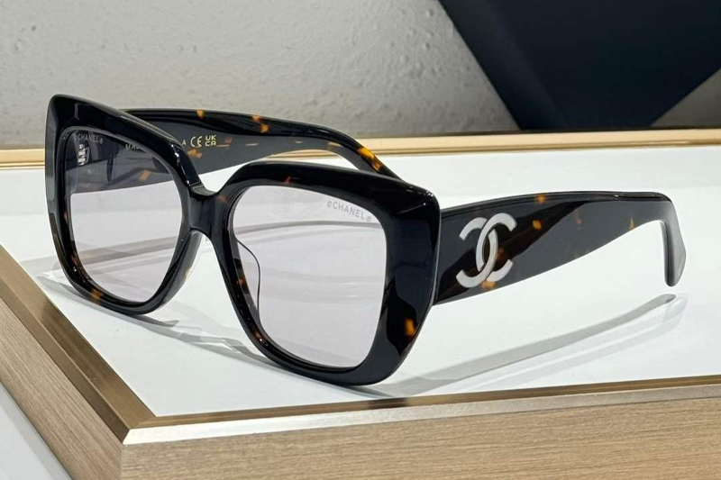 CHA71767 Sunglasses Tortoise Light Gray