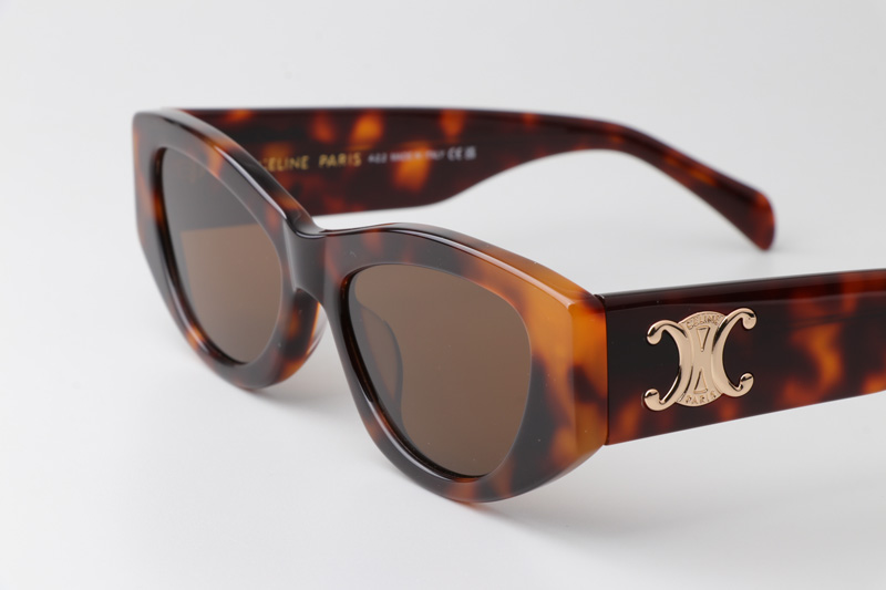CL40308U Sunglasses Tortoise Gold Brown