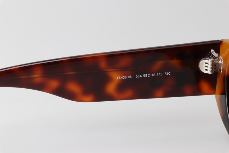 CL40308U Sunglasses Tortoise Gold Brown