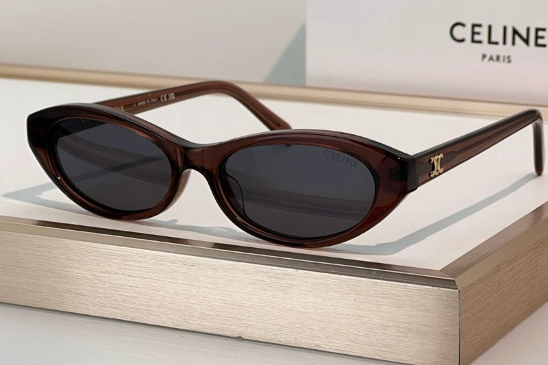 CL40353U Sunglasses Brown Gray