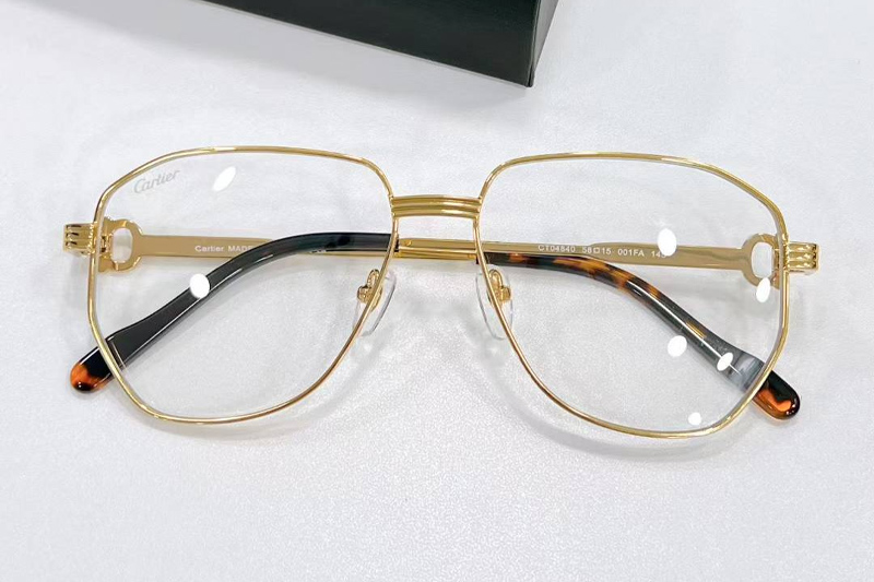 CT0484O Eyeglasses Gold Tortoise