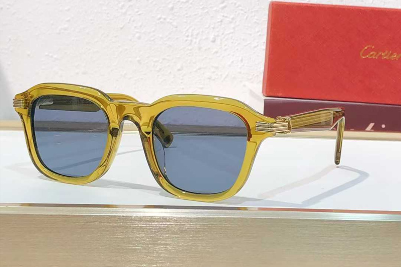 CT05363 Sunglasses Yellow Blue