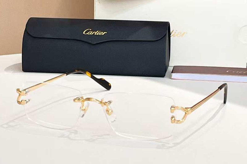 CT0563O Eyeglasses Gold Tortoise