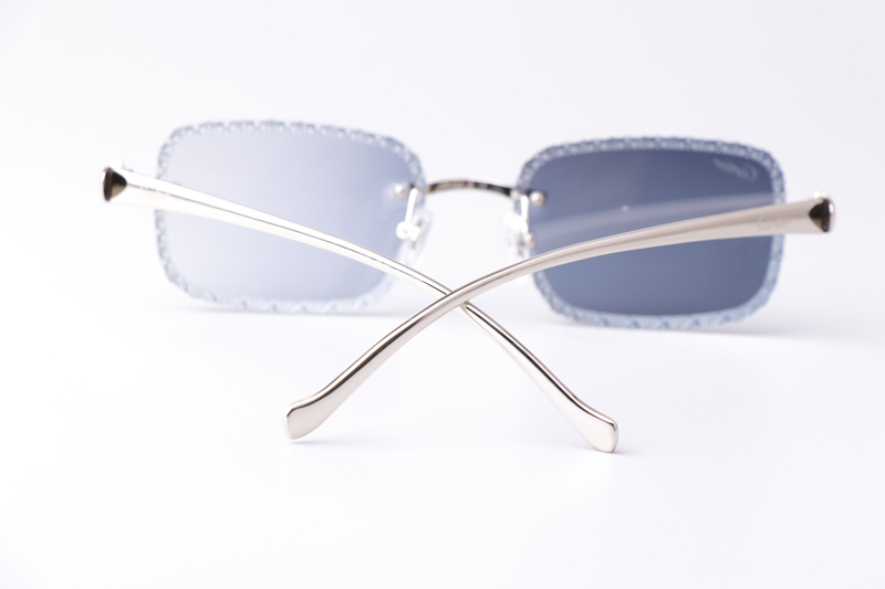 CT06122W Sunglasses Silver Photochromic Blue