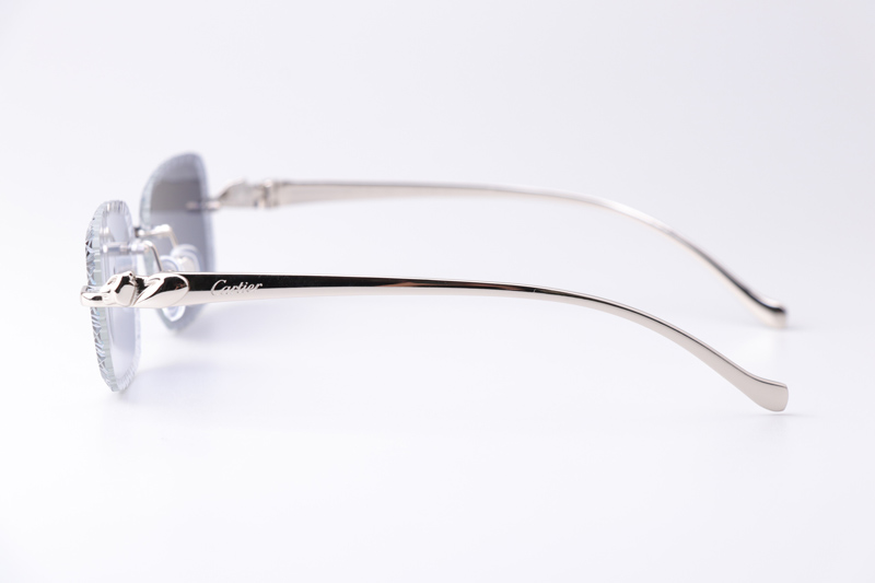 CT06122W Sunglasses Silver Photochromic Blue