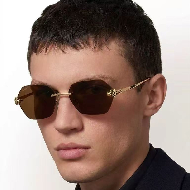 CT0636S Sunglasses Gold Brown
