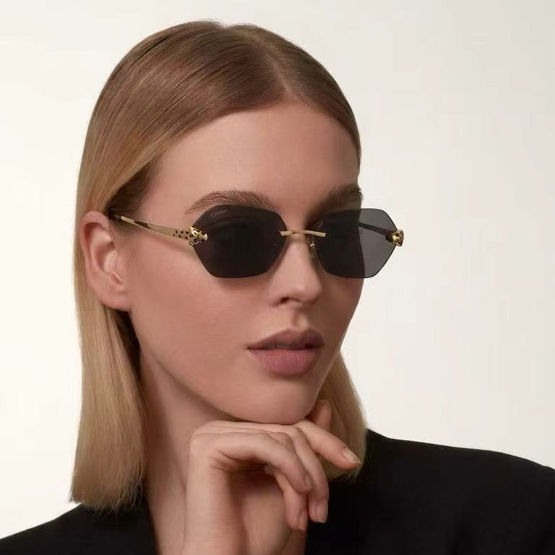 CT0636S Sunglasses Gold Gray