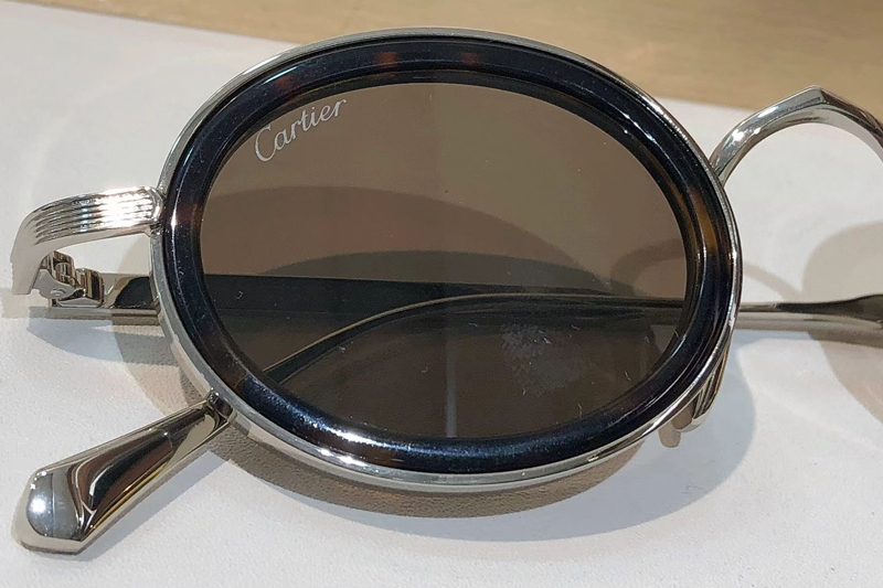 CT0701S Sunglasses Tortoise Silver Brown
