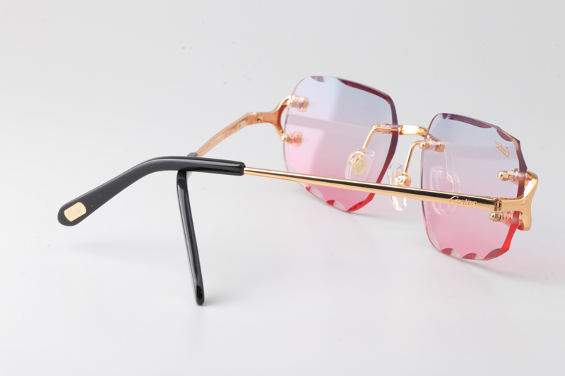 CT0834S Sunglasses Gold Gradient Pink