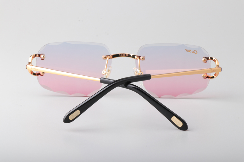 CT0834S Sunglasses Gold Gradient Pink