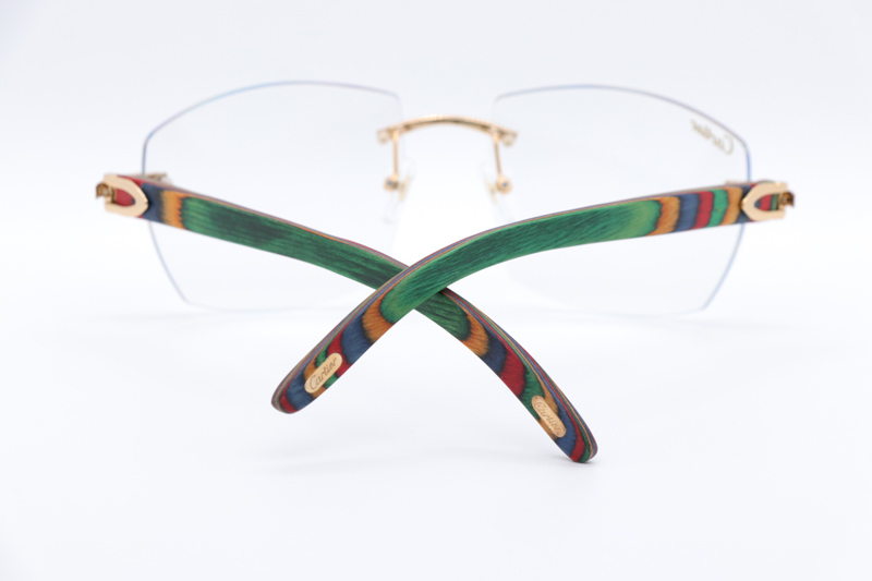 CT 4189706 Rainbow Eyeglasses Gold
