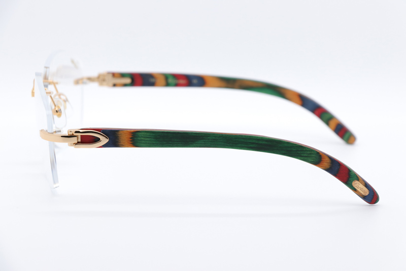 CT 4189706 Rainbow Eyeglasses Gold