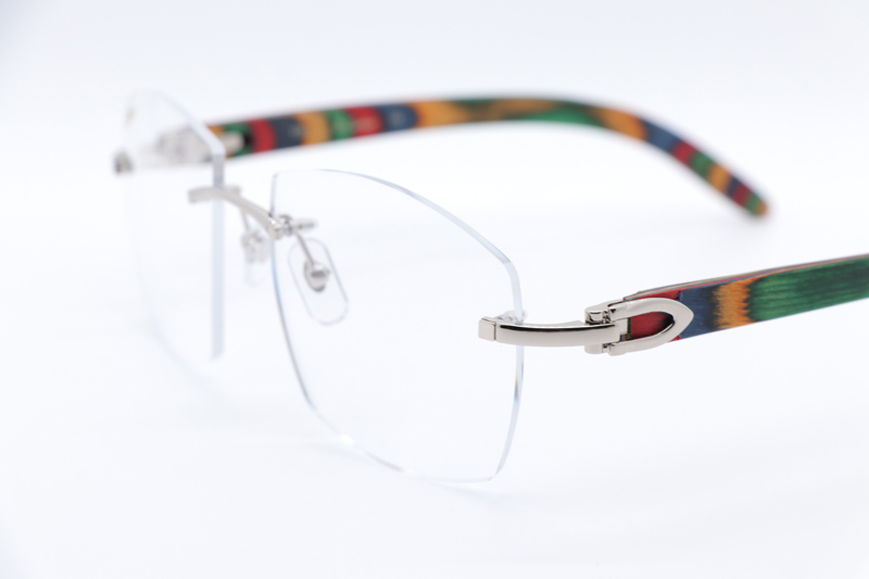 CT 4189706 Rainbow Eyeglasses Silver