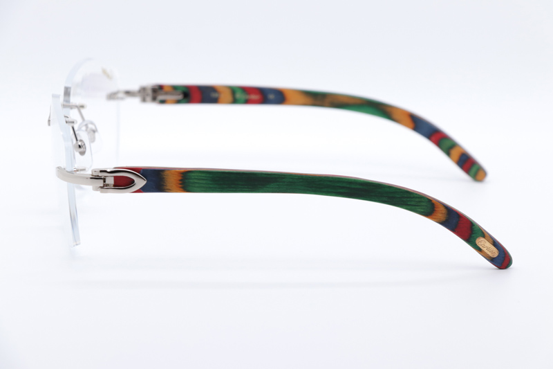 CT 4189706 Rainbow Eyeglasses Silver