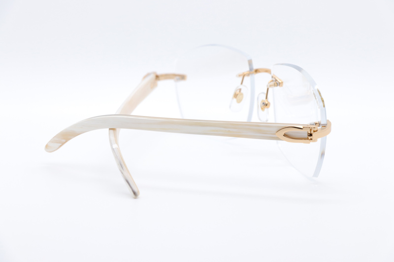 CT 4189706 White Buffalo Eyeglasses Gold