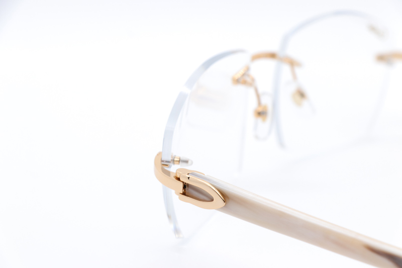 CT 4189706 White Buffalo Eyeglasses Gold