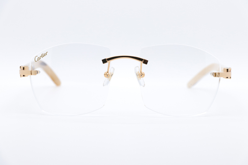 CT 4189706 White Buffalo Eyeglasses Gold