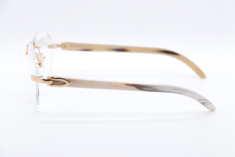 CT 4189706 White Buffalo Eyeglasses Gold