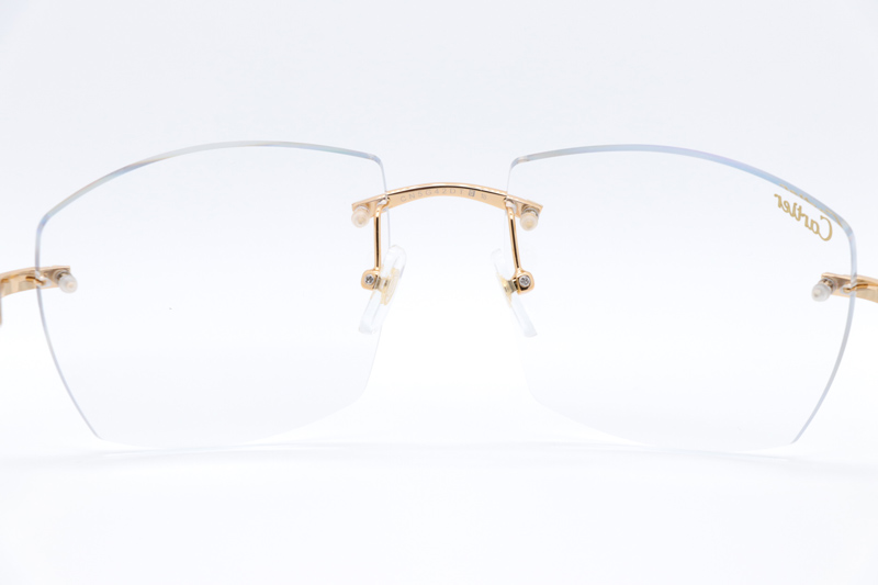 CT 4189706 White Buffalo Eyeglasses Gold